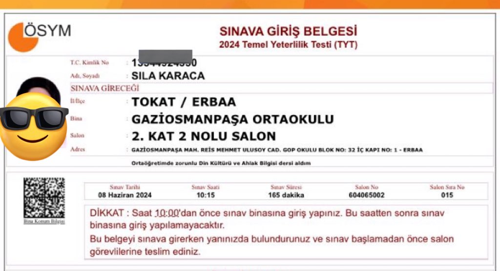 silakrc_60's tweet photo. Şey ben 4. Sınavıma giricemde 🫣#yks #TYT #Ayt #ösym https://t.co/hNTnNh918U
