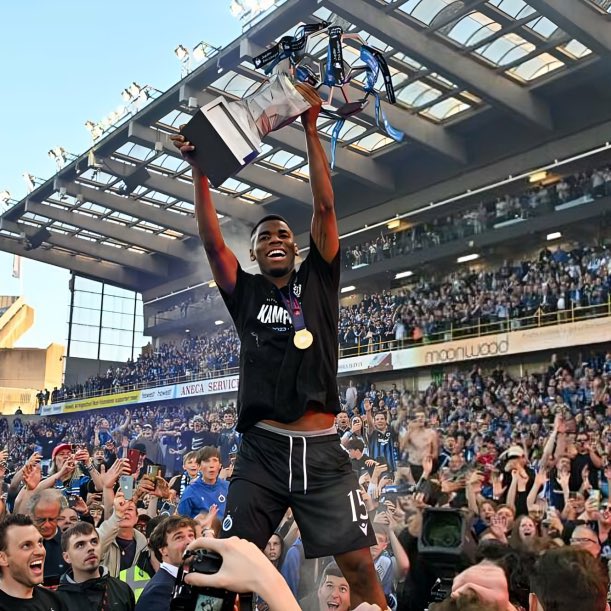 Onyedika Rahael won the league with Club Brugge 🇧🇪 yesterday!🎉🔥

Awada to the world!!