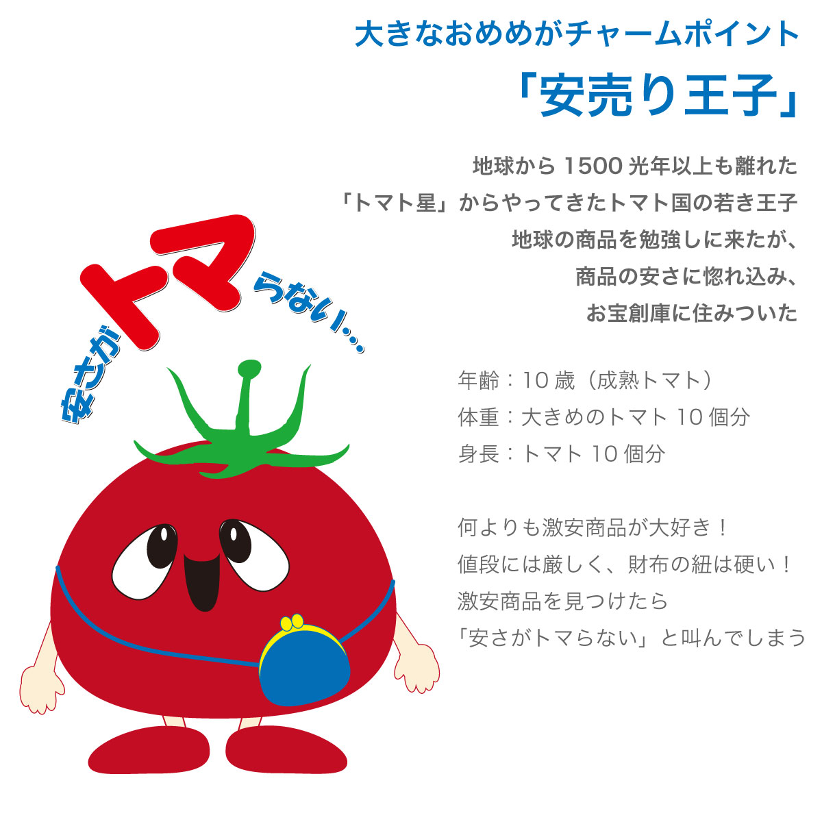 前回ご紹介したお宝創庫のキャラクターのプロフィールをご紹介！ 今後