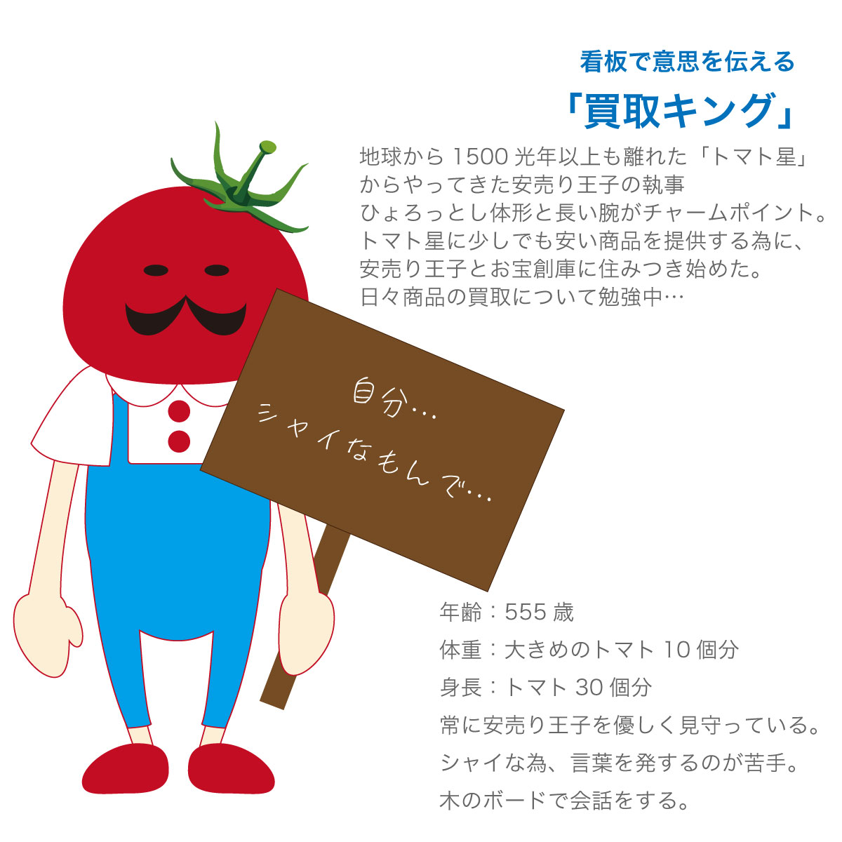 前回ご紹介したお宝創庫のキャラクターのプロフィールをご紹介！ 今後