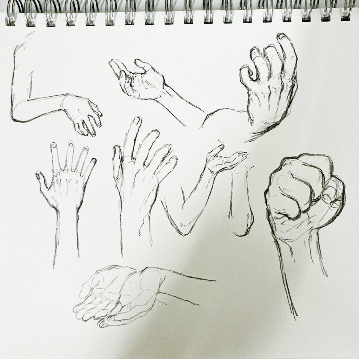 手✏️練習 