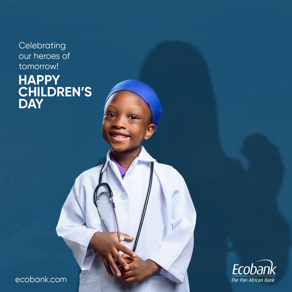 Celebrating the bright smiles and boundless energy of the next generation. 

Happy Children’s Day! 🌟🎈 

#HappyChildrensDay
#youngheroes 
#abetterway 
#ecobankthepanafricanbank