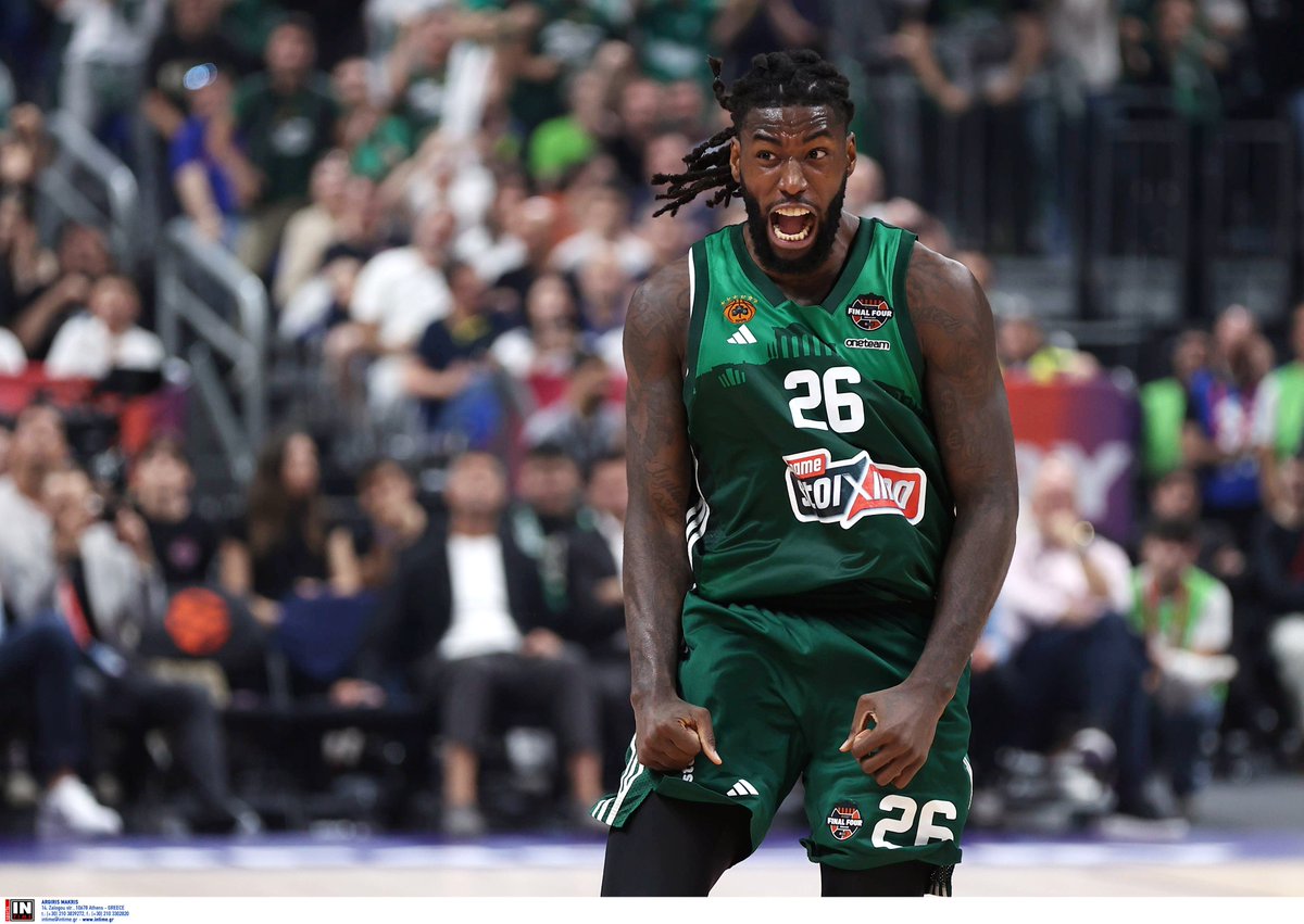 tsibos10's tweet photo. Mathias Lessort (@ThiasLsf) is a different beast. In this F4, he competed against 5 different centers

▪️Tavares, Poirier, Sanli, Papagiannis, Motley: 22 points, 12 rebs, 66:38 minutes in total

▪️ Lessort alone: 34 points, 16rebs in 64:57 minutes

#paobc #paobcaktor @EuroLeague
