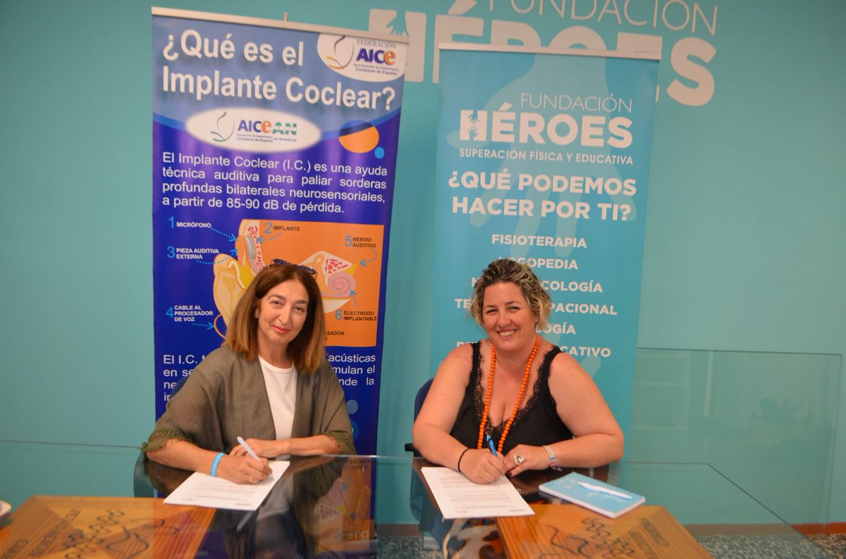 El viernes 24 de mayo junto a @FundHeroes abrimos sede de AICEAN en la provincia de Málaga. Atendemos a personas IC de la zona, ofreciendo dif serv:Asesoramientos, fisio, Neuropsicología, terapia ocupacional, etc... Fundación Héroes, c/Virgen del Perpetuo Socorro 11, Málaga 29006