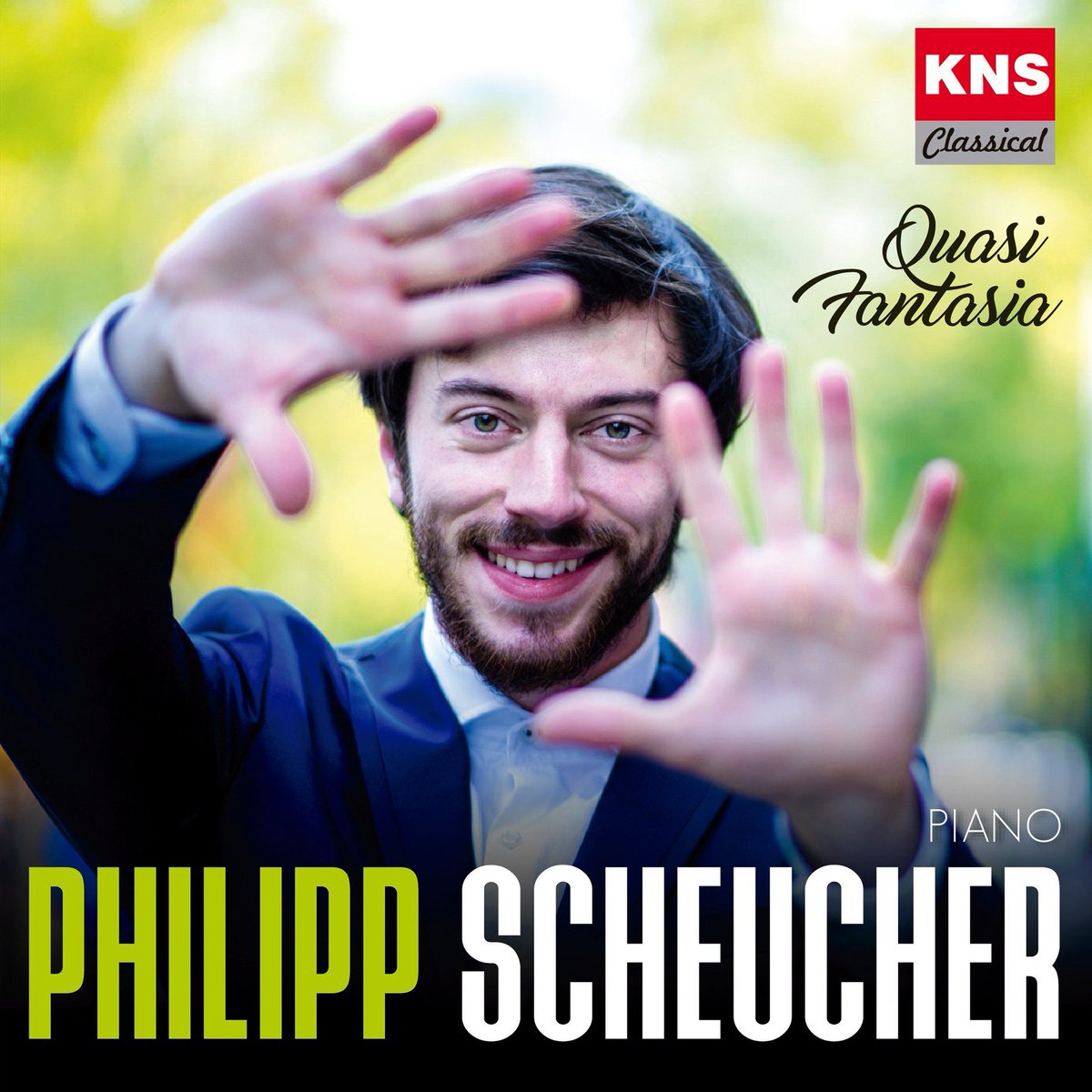 CD OF THE WEEK 
Quasi Fantasia by Philipp Scheucher <a href="/PhilTailor/">Philipp Scheucher</a> 
We're excited to announce that the incredible album by the multi-prize winner Philipp Scheucher was the most listened to on KNS Classical's Spotify last week! 
Listen now: Quasi Fantasia open.spotify.com/int.../album/1…