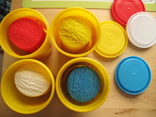 the smell of opening a brand new can of Play-Doh