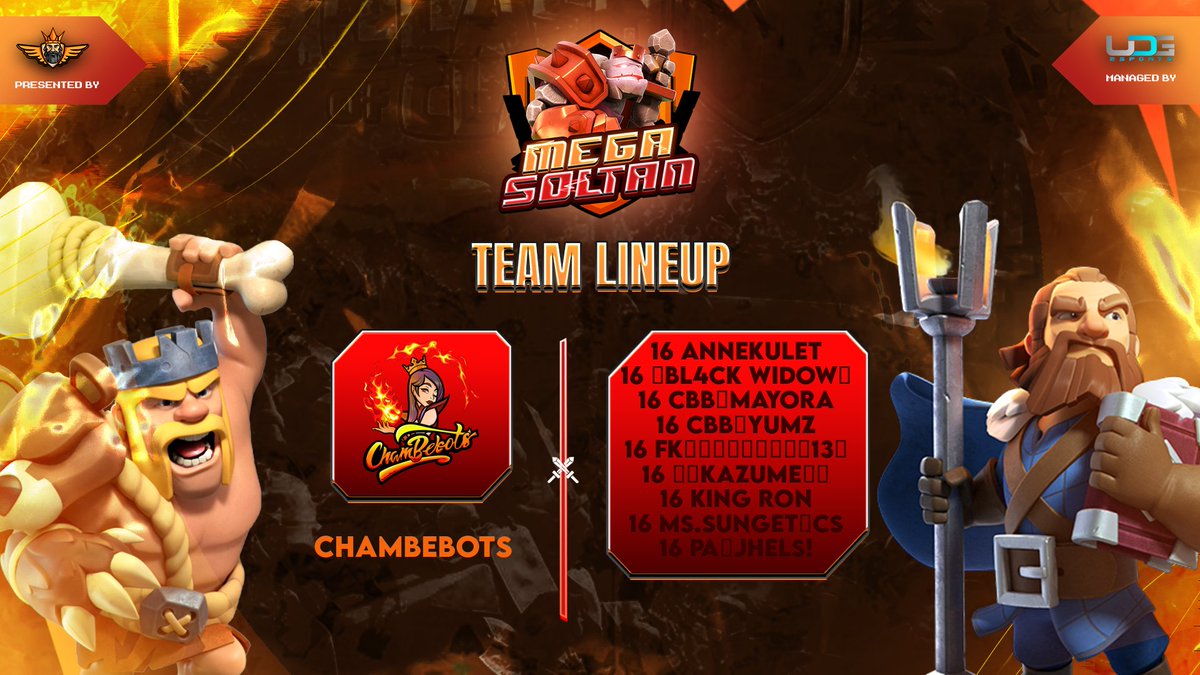 CHAMBebots (@chambebots) on Twitter photo Thank you <a href="/SoltanMega/">MegaSoltan</a> <a href="/Mrmillsclasher/">Clashwithmrmills</a> 🙏😊
Chambebots Lezzgow! 🤜🤛
<a href="/mayorathortz/">Mayora Thortz</a>
#clashofclans Thank you <a href="/SoltanMega/">MegaSoltan</a> <a href="/Mrmillsclasher/">Clashwithmrmills</a> 🙏😊
Chambebots Lezzgow! 🤜🤛
<a href="/mayorathortz/">Mayora Thortz</a>
#clashofclans