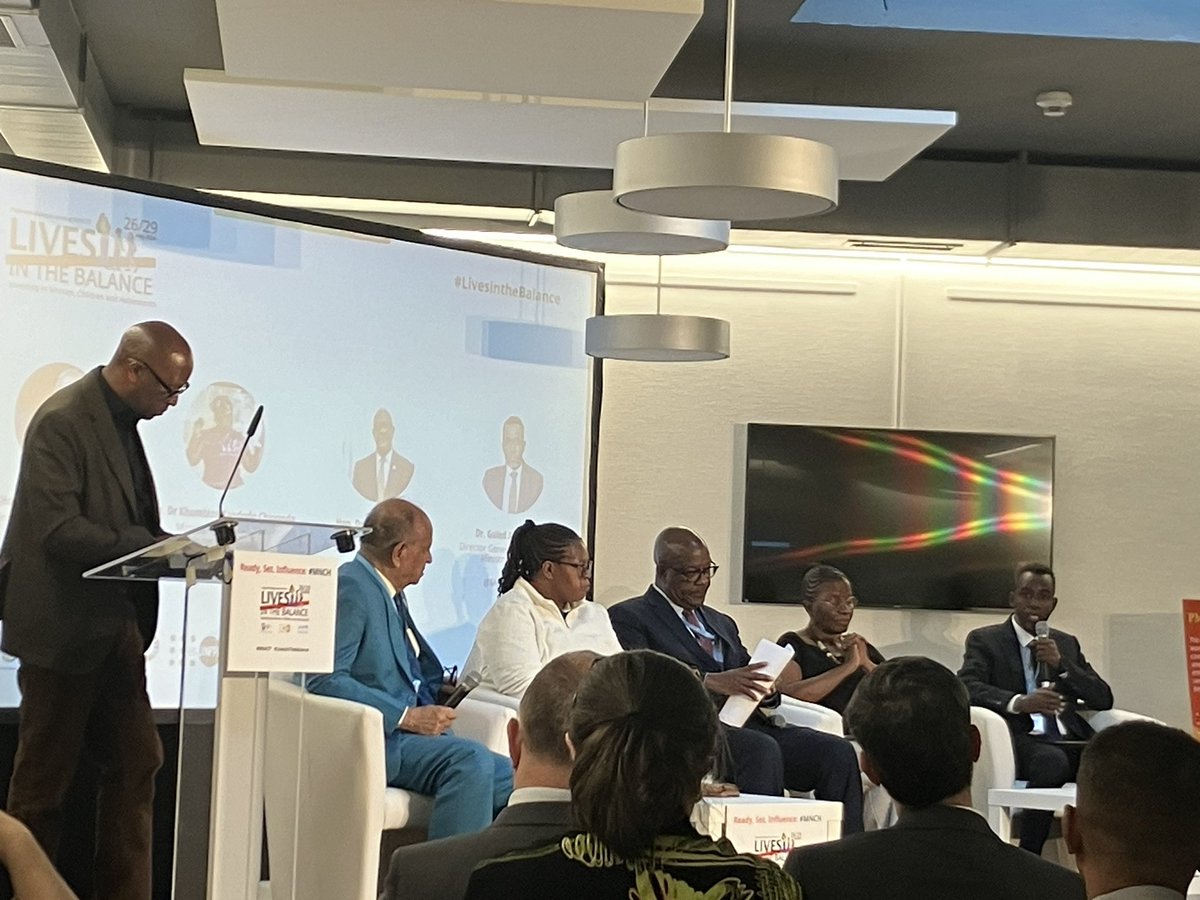 Dr Demby described significantly reducing the maternal &amp; perinatal mortality rate in Sierra Leone, by key actions that include declaring a national state of emergency for maternity, digital surveillance, increasing the number of antenatal appointments &amp; much more