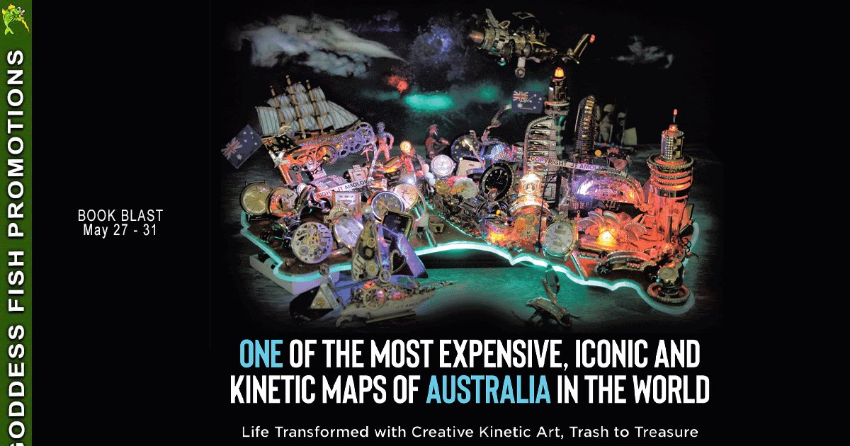 EdgarsBooks's tweet image. One of the Most Expensive, Iconic and Kinetic Maps of Australia in the World by Jose Tugaff Amoloria and Lourdes Villena Amoloria - Book Blast and Giveaway dlvr.it/T7RnNv