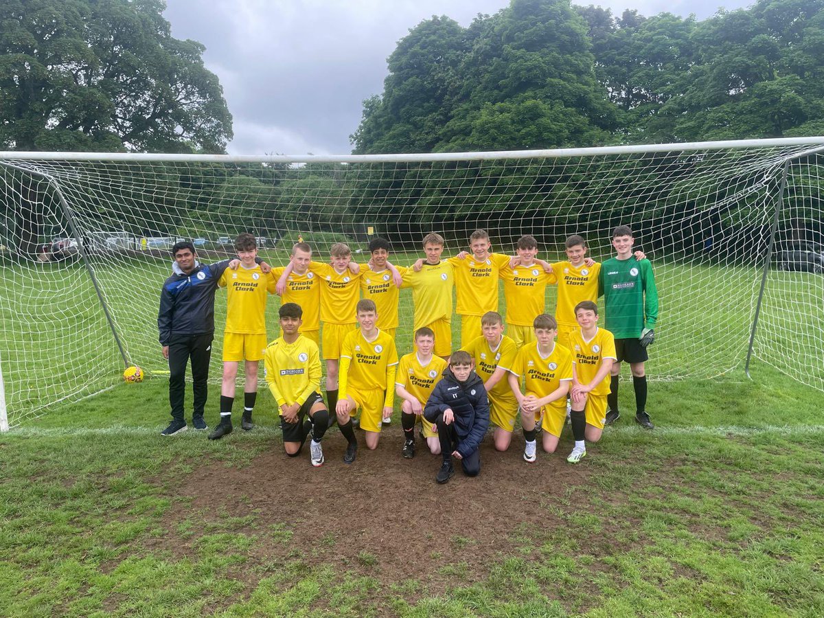 BSCGlasgow's tweet photo. 4-2 away win at W Academy for BSC 09s A secures promotion.Goals from Cameron (2)Kyle & Mazin. It was last game for Solomon today. Best wishes as he returns to Kuwait. #BSCPride https://t.co/bmlD9Wqn7Y