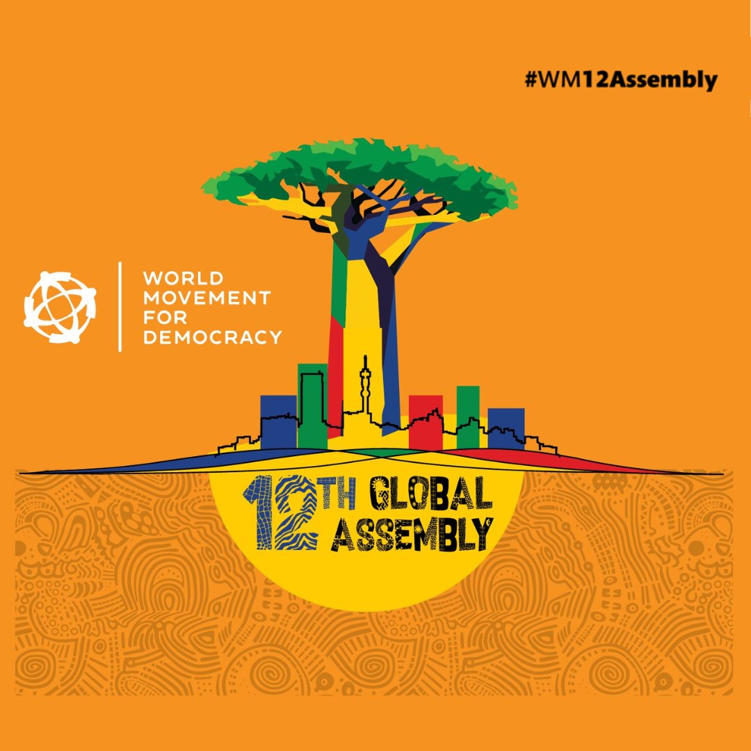 We are excited to share the logo for our 12th Global Assembly! Under the theme “Revitalizing Democracy: Reflection, Resilience, and Innovation” we’ll convene in Johannesburg, South Africa, from November 20-22, 2024. #WM12Assembly Learn more here: ned.swoogo.com/twelfthglobala…