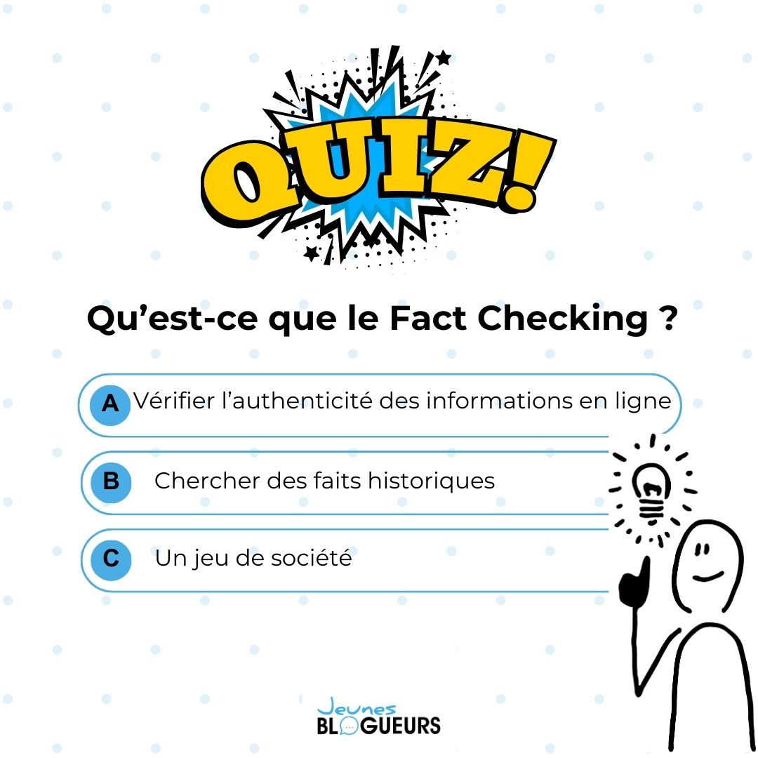 Es tu un champion du Fact Cheking ? Alors Test tes compétences en répondant à ce quiz.
#JeunesBlogueursCi