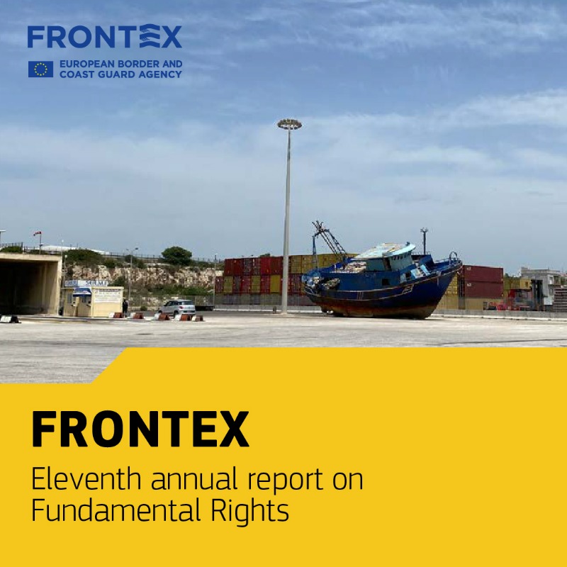 EUHomeAffairs's tweet photo. The @Frontex Consultative Forum on Fundamental Rights published its eleventh annual report for the year 2023.

#OnTheReport: Recommendations for transparent Working Groups, improved access to information, evaluation of Codes of Conduct’s impact.

📩 Download it here ↓