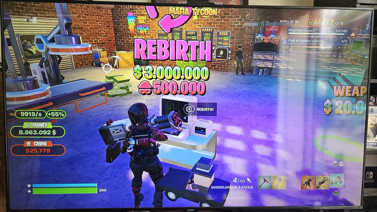 4th rebirth ! #mafiatycoon Name: Super_Fiak_