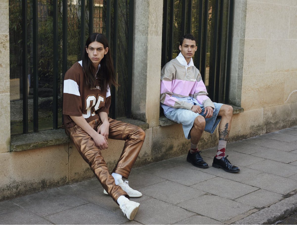 Dsquared2's tweet photo. Never beating the babygirl allegations. 🎀
#10MenMagazine Issue 59 “Town and gown”
Photographer: #DanBoulton
Fashion Editor: #GarthSpencer
Models:#DhillonRai #ZyareGriffin
#D2EDITORIALS
#DSQUARED2 https://t.co/lskVIfnXBj