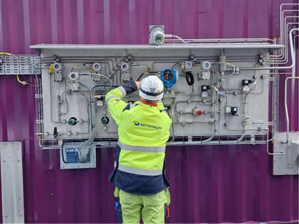 Actemium's tweet photo. Actemium's contribution to hydrogen offshore energy project in Norway.

As part of the on-land Pilot phase of the Deep Purple projet, Actemium Sarpsborg is delivering comprehensive work packages covering electrical wiring, instrumentation, and tubing. 
🖥️  https://t.co/M8LzfI92vT https://t.co/lRHMQ6VFLX