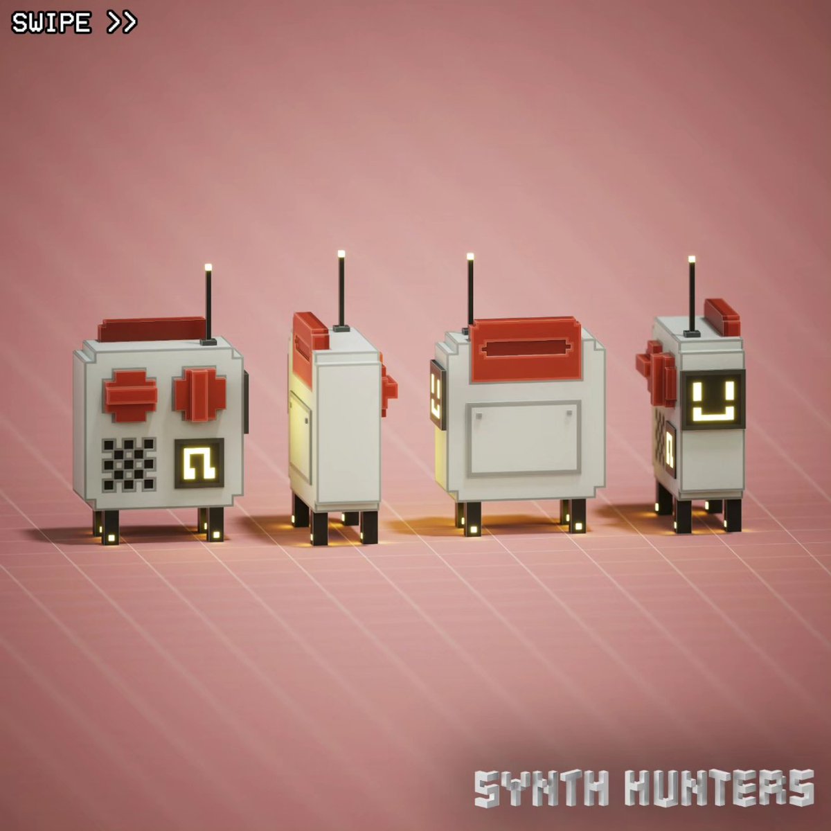 synthhunters's tweet photo. Mini player - Synth Hunters Game

This cute guy will distract your enemies with fun tunes giving you some time to prepare your attack! 

 #music #character #design #cute https://t.co/bYAVJ7nKkE