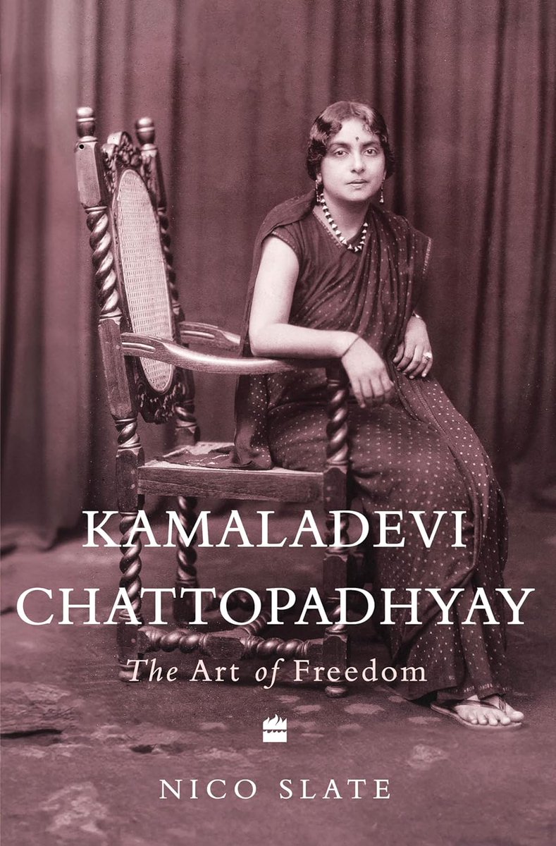 ‘#NicoSlate sheds light on how Kamaladevi Chattopadhyay rose above all odds to become a noteworthy individual who helped shape India as we see it today.’

@shevlin_s reviews the third book in the @Ram_Guha-edited #IndianLives series: #KamaladeviChattopadhyay. Read via