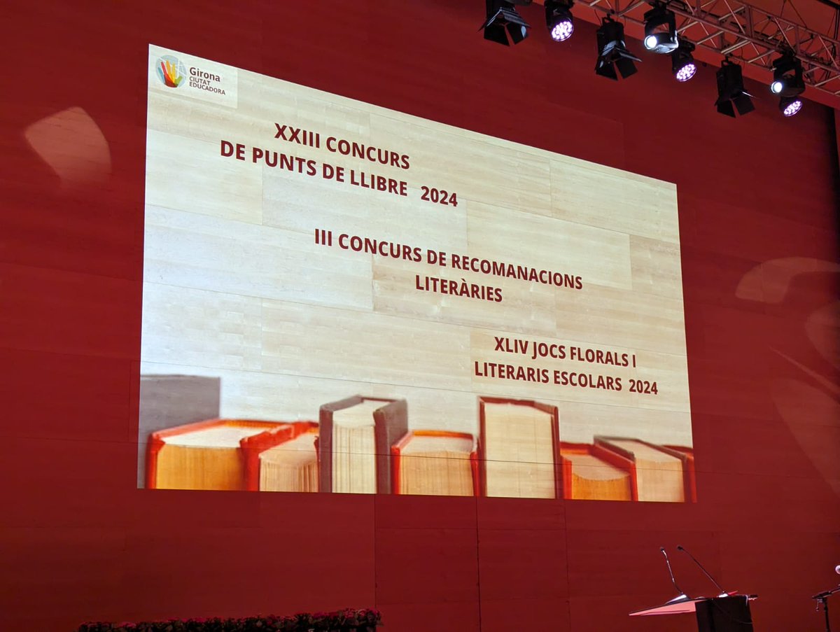 Tot a punt per donar per saber els guanyadors dels premis del concurs de punts de llibre, les recomanacions literàries i els jocs florals literaris escolars 2024!
#bibliotecaiescola