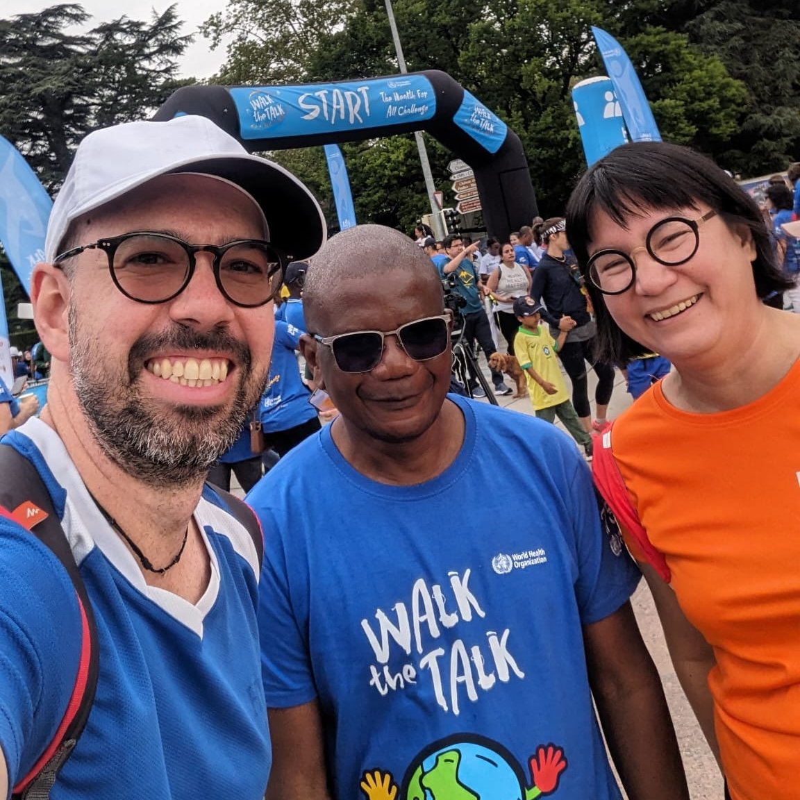 This week, we are at @WHO #WHA77 advocating for the best science for people with neglected diseases. To get started - our team got in action at yesterday's #WalkTheTalk!