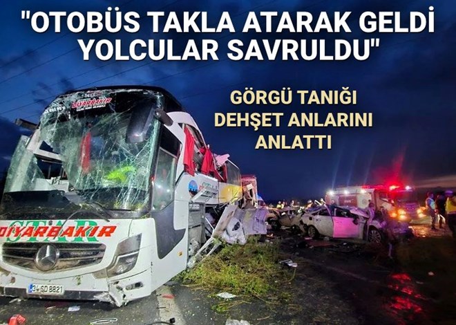 TANIK DEHŞET ANLARINI ANLATTI 'Otobüs takta atarak geldi, yolcular savruldu' ntv.com.tr/galeri/turkiye… Foto: NTV