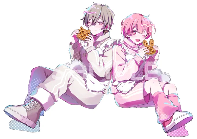 この度、なぴ様( #napi_dazo )せーあ様( #se___q30 )の愛包ダンスホール歌ってみたのイラストをお手伝いさせていただきました!よろしくお願いします! 