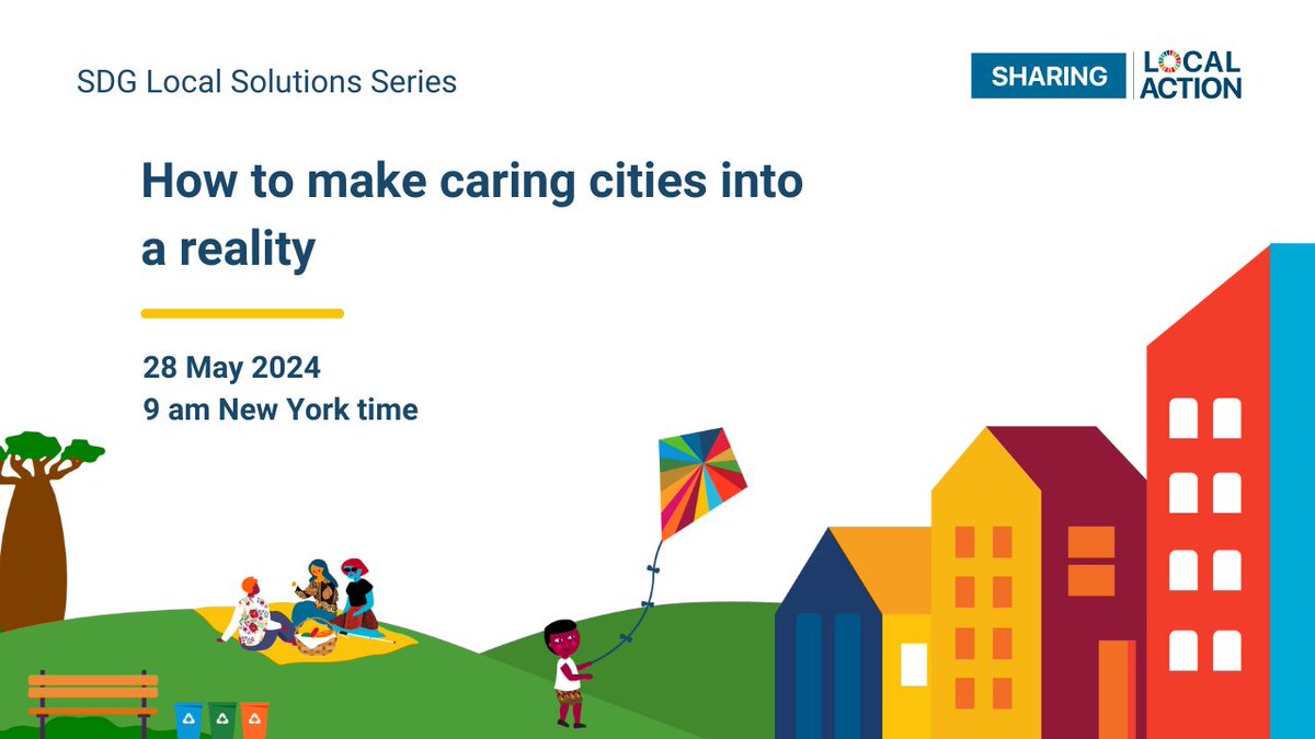 Join our webinar on May 28, 2024, to explore inclusive care systems in cities! Learn from #Bogota and #Geneva on transforming care. Metropolis is driving gender-sensitive care through the Connecting Caring Cities project. Learn more👉sdglocalaction.org/how-to-make-ca…