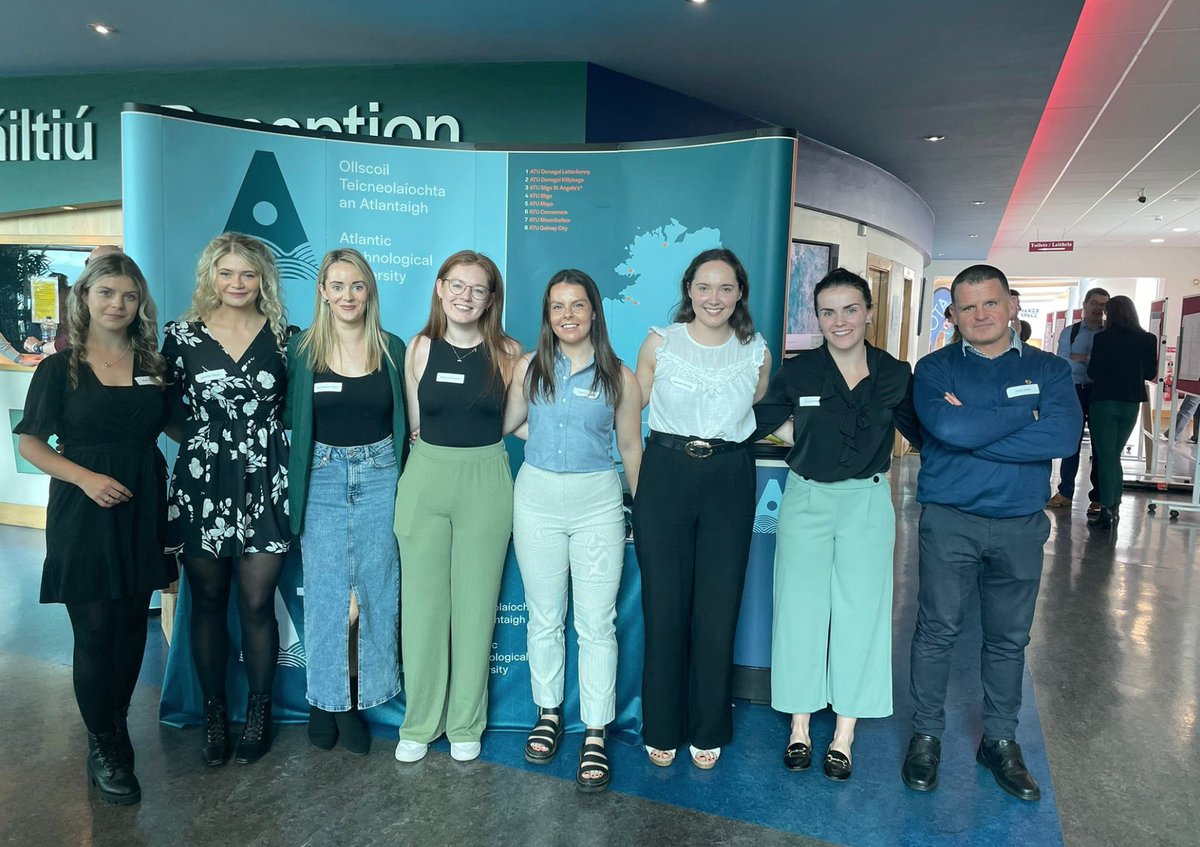 A strong PESS presence at the 8th All-Ireland Postgraduate Conference in Sport Sciences, Physical Activity & Physical Education, hosted by @atu_ie last week.

Congratulations to all PESS students that presented their research; we are incredibly proud of you!

#ULResearch #AIPG24