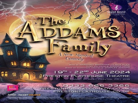 Preston Musical (@prestonmusical) on Twitter photo 3 weeks till the creepiest family take to the stage at <a href="/PrestonPlayhous/">Preston Playhouse</a> 19-22nd June. Morticia and Gomez welcome you to the mansion for an evening of musical fun. shorturl.at/zDuWL to book. It's altogether ooky! 3 weeks till the creepiest family take to the stage at <a href="/PrestonPlayhous/">Preston Playhouse</a> 19-22nd June. Morticia and Gomez welcome you to the mansion for an evening of musical fun. shorturl.at/zDuWL to book. It's altogether ooky!