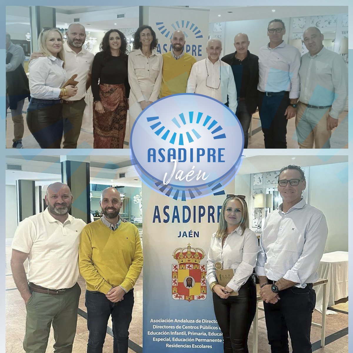 Jornadas formativas para directores, directores y equipos directivos organizadas en el CEP de Úbeda con la colaboración en la organización de ASADIPRE Y ADIÁN.
Jornadas muy productivas con sesiones de trabajo y talleres. Destacar el nivel de los ponentes.

#asadipre