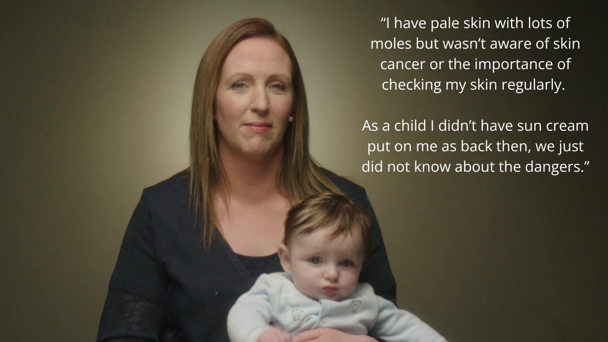 On a company retreat, a colleague noticed a large, strange mole on Aisling’s back. Aisling had never checked her skin before for signs of melanoma & did not know the risks. Aisling’s story. surviveandthrive.ie/cancer-stories… Learn the signs of #Melanoma mariekeating.ie/cancer-informa… #Sunsmart