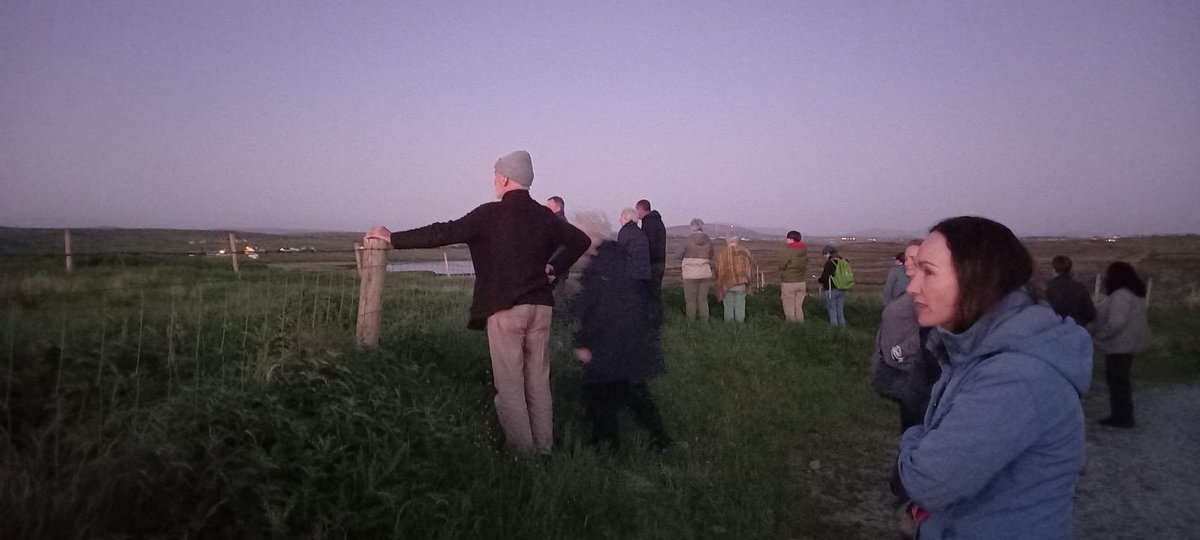 We had a fantastic night in Belmullet on our first corncrake tour of the season. 

Birds in full voice and a great turnout. 

The next one will be on June 21st so contact us to book your free place:

info@corncrakelife.ie