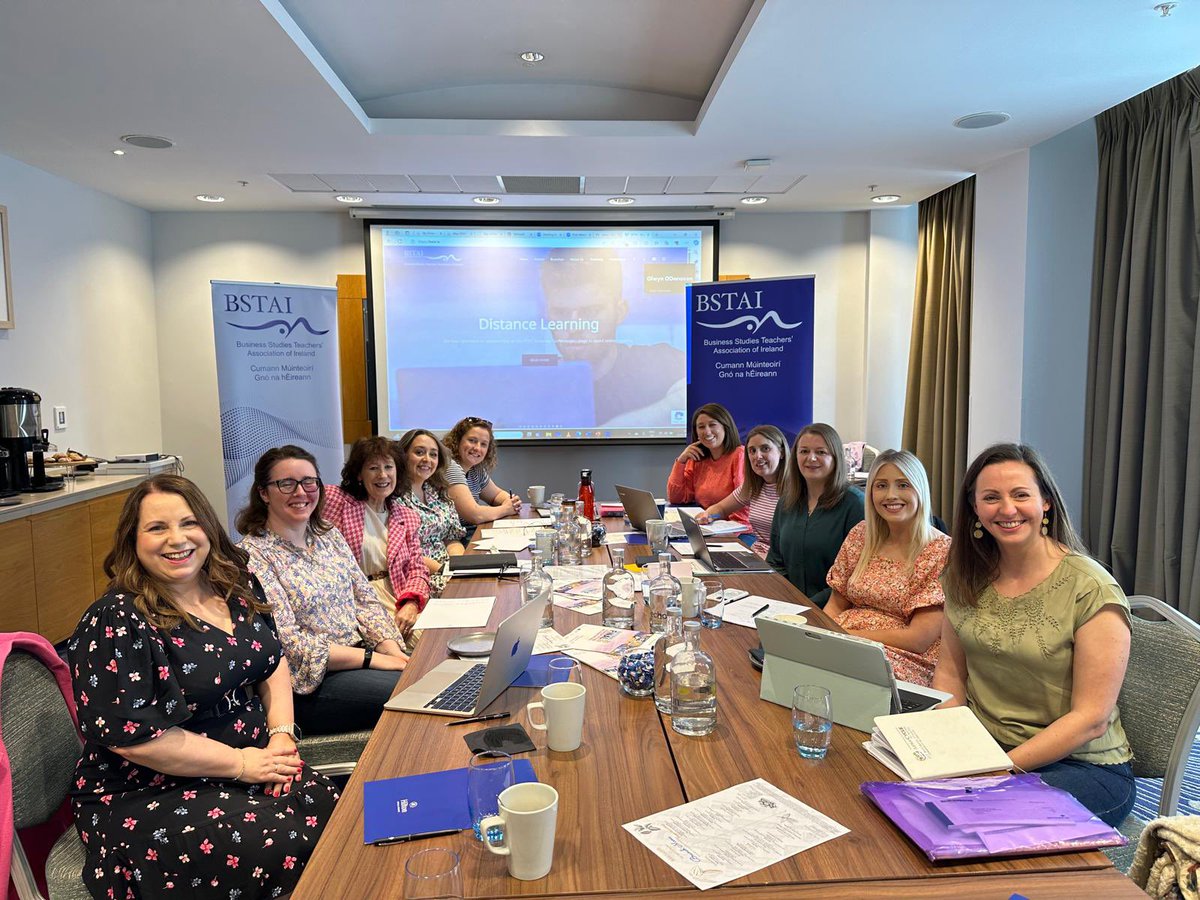 Business Studies Teachers' Association of Ireland (@bstaireland) on Twitter photo Our National Executive met in Dublin this weekend to kick off the #BSTAIConference24 schedule planning. Exciting details discussed, we look forward to seeing you all October 12th 2024 😃 <a href="/MsYoungGalway/">MsYoung</a> <a href="/SiobhanEDU/">Siobhan O'Sullivan</a> <a href="/Msoriordan/">MsO'Riordan Business</a> <a href="/RachaelBiddulph/">Rachael Biddulph</a> <a href="/magsnorton/">Margaret Norton(McDonnell)</a> <a href="/MssKeane/">Ms Keane</a> Our National Executive met in Dublin this weekend to kick off the #BSTAIConference24 schedule planning. Exciting details discussed, we look forward to seeing you all October 12th 2024 😃 <a href="/MsYoungGalway/">MsYoung</a> <a href="/SiobhanEDU/">Siobhan O'Sullivan</a> <a href="/Msoriordan/">MsO'Riordan Business</a> <a href="/RachaelBiddulph/">Rachael Biddulph</a> <a href="/magsnorton/">Margaret Norton(McDonnell)</a> <a href="/MssKeane/">Ms Keane</a>