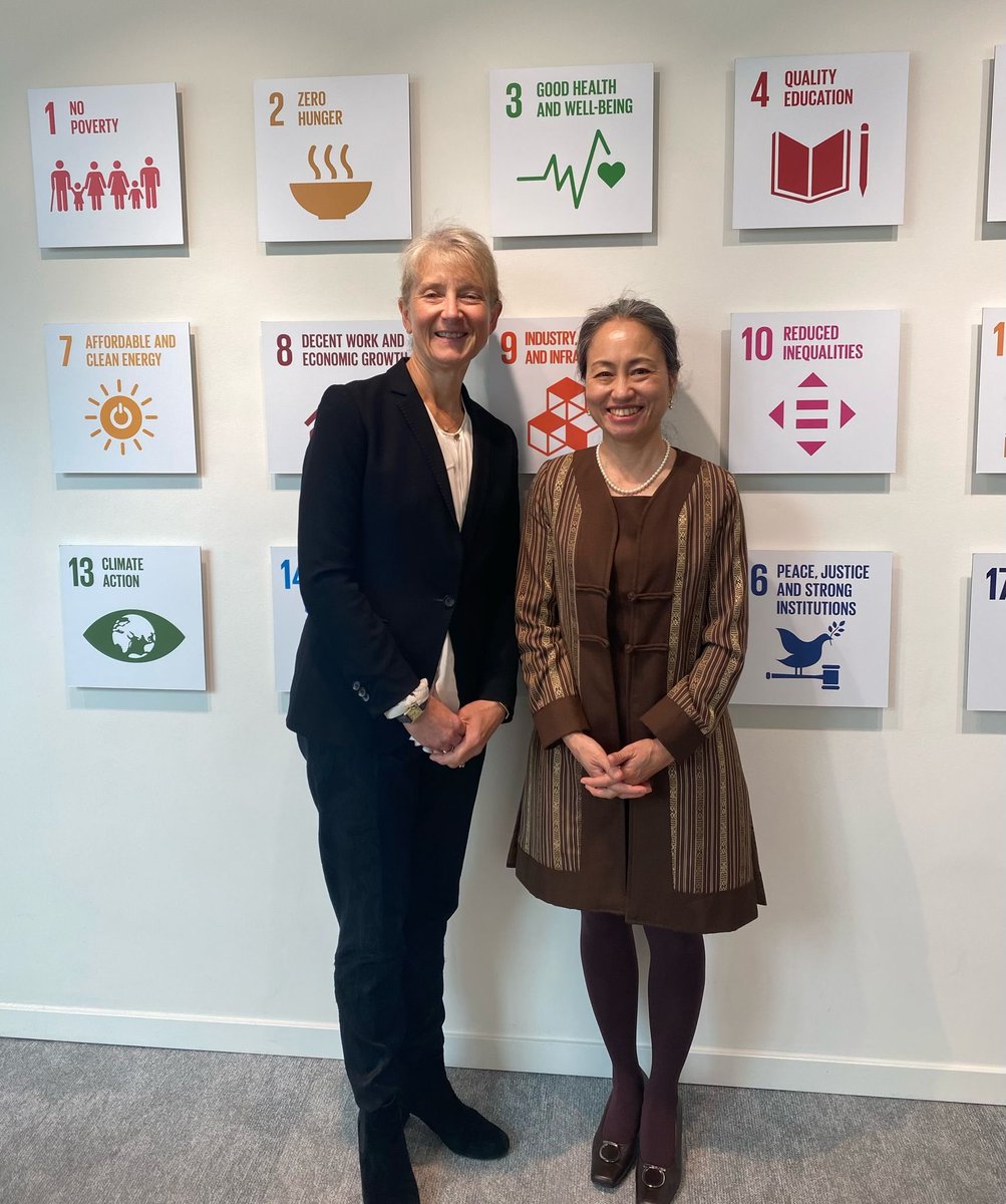 Pleased to welcome @shokonoda to Brussels attending #SyriaConf2024 on behalf of @UNDP. Crisis prevention and recovery are key to #UNDPEUpartnership. She will engage with #EU on our joint work to support more peaceful and prosperous societies.