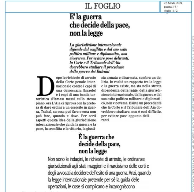 A @ferrarailgrasso piace la legge della giungla. Abbandoniamolo nella giungla, e vediamo quanto dura.