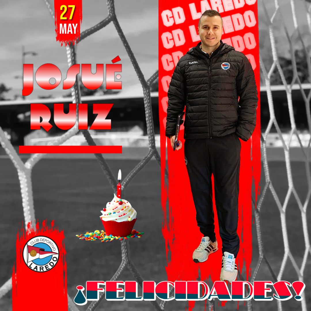 🎂 𝐇𝐎𝐘 cumple años nuestro Delegado (y fotógrafo) 𝐉𝐎𝐒𝐔É 𝐑𝐔𝐈𝐙.

🎁 ¡𝐅𝐄𝐋𝐈𝐂𝐈𝐃𝐀𝐃𝐄𝐒! 🎊  🎉

Que pases un buen día 🎈

#CDLaredo #TerceraRFEF #TerceraFederación