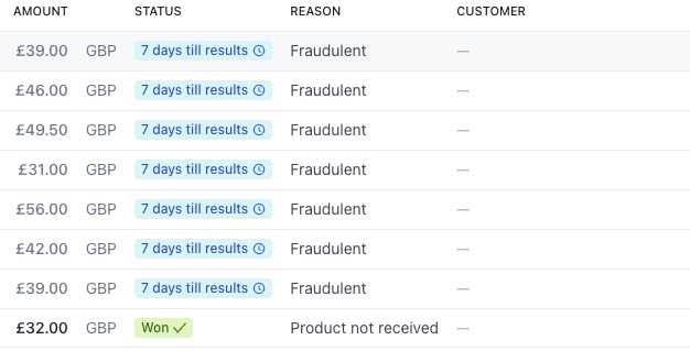 Probably, even if the case is concluded, Stripe is definitely blocking the money for a long time.
<a href="/stripe/">Stripe</a>