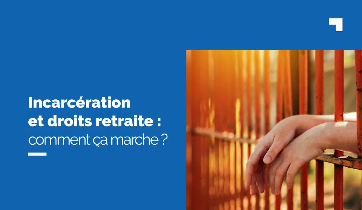 #Incarcération et droits #retraite : comment ça marche ?
Vous avez peut-être connu un incident de parcours au cours de votre vie et vous vous posez la question si votre séjour en prison vous donne des droits retraite.
Notre article : perspectives-retraite.com/le-bilan-retra…