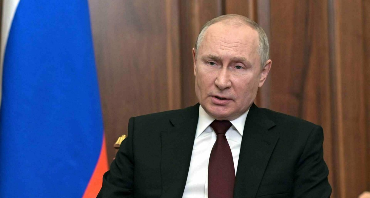 Putin says Zelenskiy's term in office over, questions legitimacy to negotiate americanmilitarynews.com/2024/05/putin-…