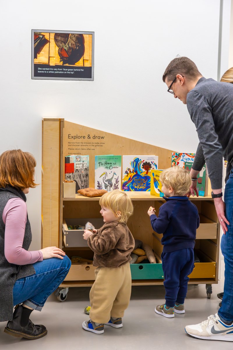 Visit the galleries with your family to explore, draw and get arty! Free with an exhibition ticket. Art Pod Mon 27 & Fri 31 May Drop-in 11am – 4pm Explore & Draw Stations Available daily 10am – 5pm hepworthwakefield.org/whats-on/mayha…