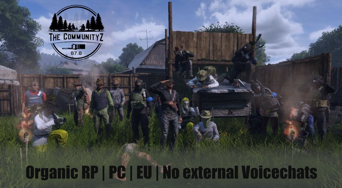 DayZCommunityZ's tweet image. ** Wiped today! **  

We switched over to Livonia - with 1.25 it's free! ✨

Rumors say people are grouping up to build a new community base &amp;amp; fight together against all odds⚒️

Will you help out or be another obstacle in this cruel apocalypse?

Play your story on #TheCommunityZ