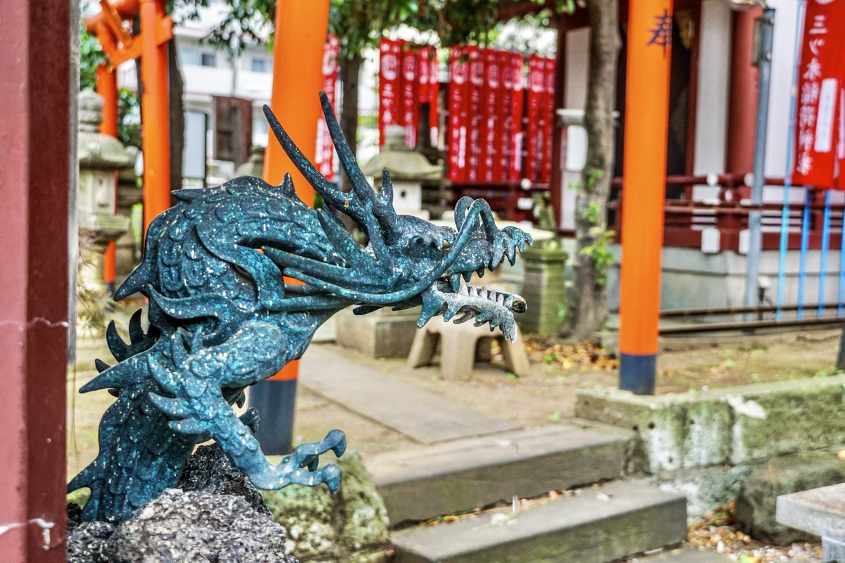 品川貴船神社。品川区西品川。荏原神社の旧社地に鎮座。品川鎮守の荏原神社や品川神社と深い繋がりのある神社。龍神(水神)を祀ります。御朱印にも龍の姿。6月8日・9日が例大祭。6月1日-9日まで「例大祭限定御朱印」を授与予定。ちなみに品川神社の例大祭「北の天王祭」は6月7日-9日開催です。#御朱印