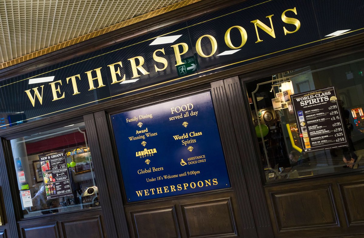 Describe Wetherspoons to someone who’s never been to one before.