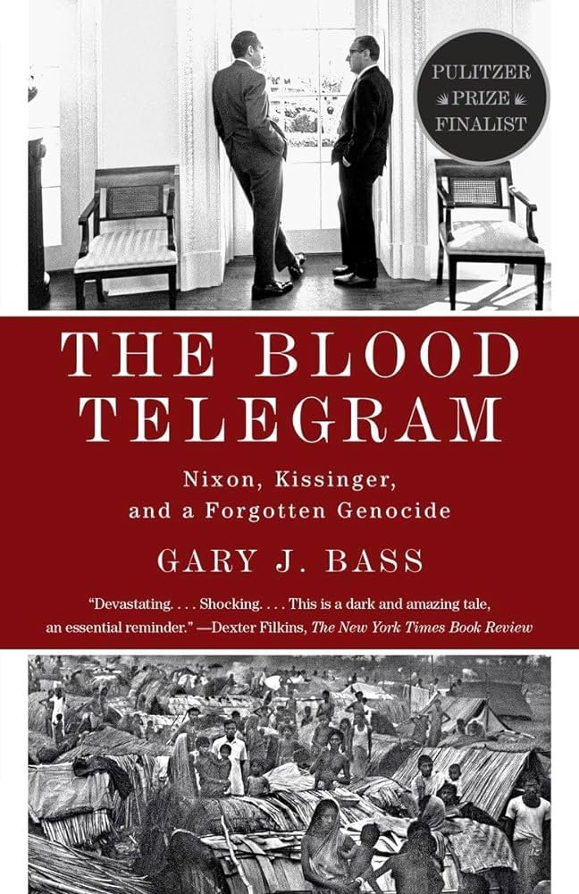 This book uses declassified recordings of Nixon & Kissinger from 1971. It reveals how petty superpower interests strengthened authoritarianism in Pakistan. It emboldened the blundering junta to not accept election results & created a multi-faceted humanitarian & political crises.