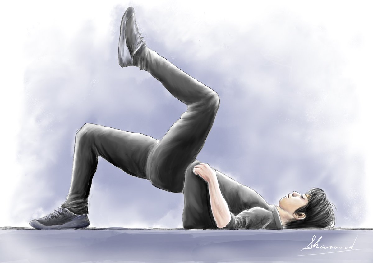 今までの人生でダイエットに成功したことがなかったんですけど、羽生結弦選手を見習って、食べ物に気をつけて毎日腹筋に負荷をかけるトレーニングしたら、7㎏減りました。
なので羽生選手がやってるトレーニングの一部を続けようと思います。膝から肩まで直線で足を90°曲げて上げる。難しいですね。