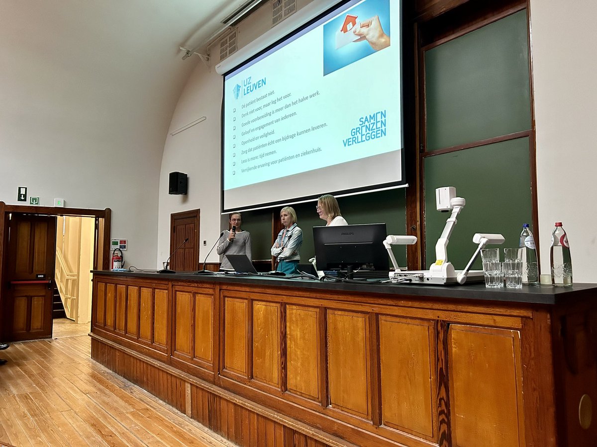 UZ Leuven Nursing (@uzleuvennursing) on Twitter photo Een terugblik op het feestsymposium ter gelegenheid van de dag van verpleegkunde in het STUK Leuven. Het belang van patiƫntenparticipatie werd in de verf gezet met een krachtige inleiding door <a href="/EvaMarie_Castro/">Eva Castro</a> en 3 inspirerende praktijkvoorbeelden <a href="/N_Duerinckx/">Nathalie Duerinckx</a>
<a href="/LauraJa20607113/">Laura Jacobs</a> Een terugblik op het feestsymposium ter gelegenheid van de dag van verpleegkunde in het STUK Leuven. Het belang van patiƫntenparticipatie werd in de verf gezet met een krachtige inleiding door <a href="/EvaMarie_Castro/">Eva Castro</a> en 3 inspirerende praktijkvoorbeelden <a href="/N_Duerinckx/">Nathalie Duerinckx</a>
<a href="/LauraJa20607113/">Laura Jacobs</a>