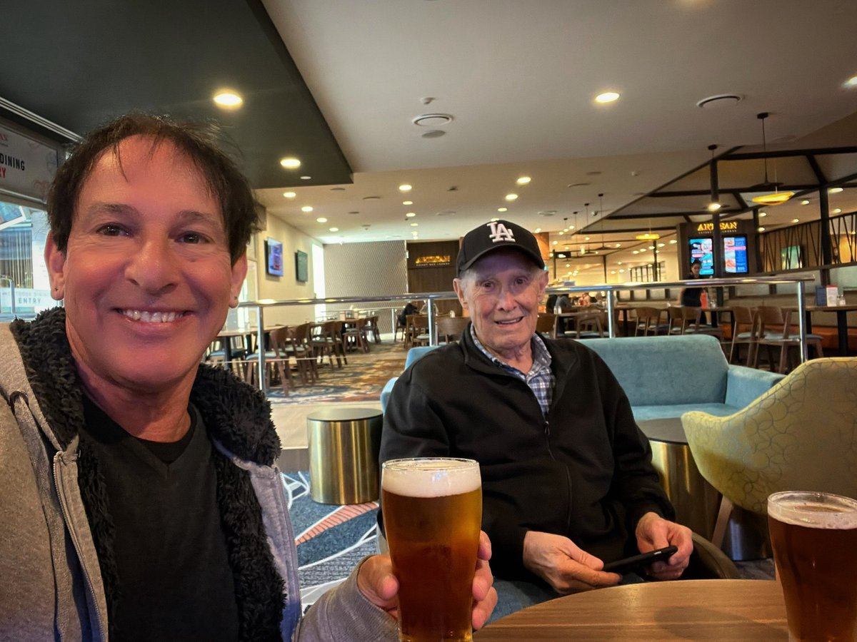 Beer o’clock with the Dad.