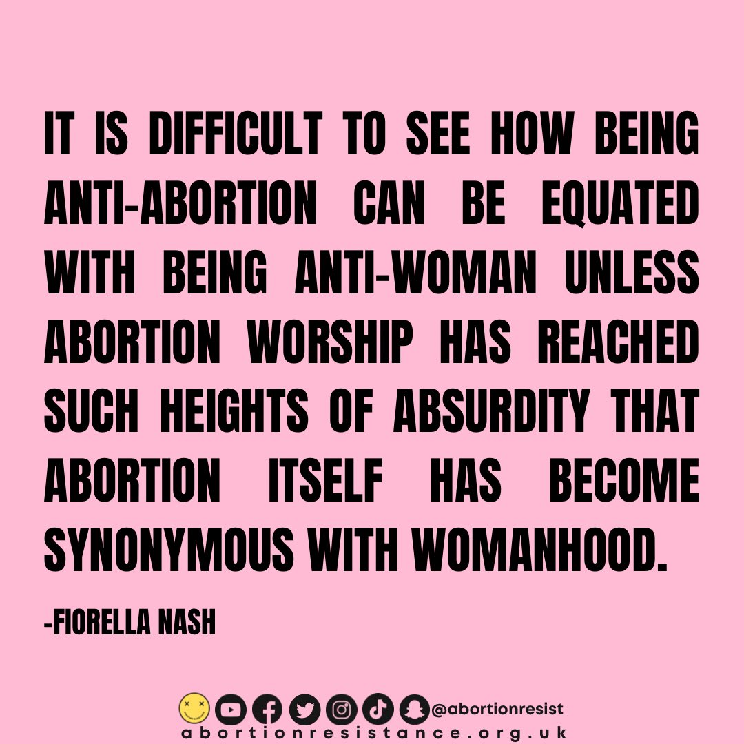 abortionresist's tweet image. Abortion is anti-woman.
