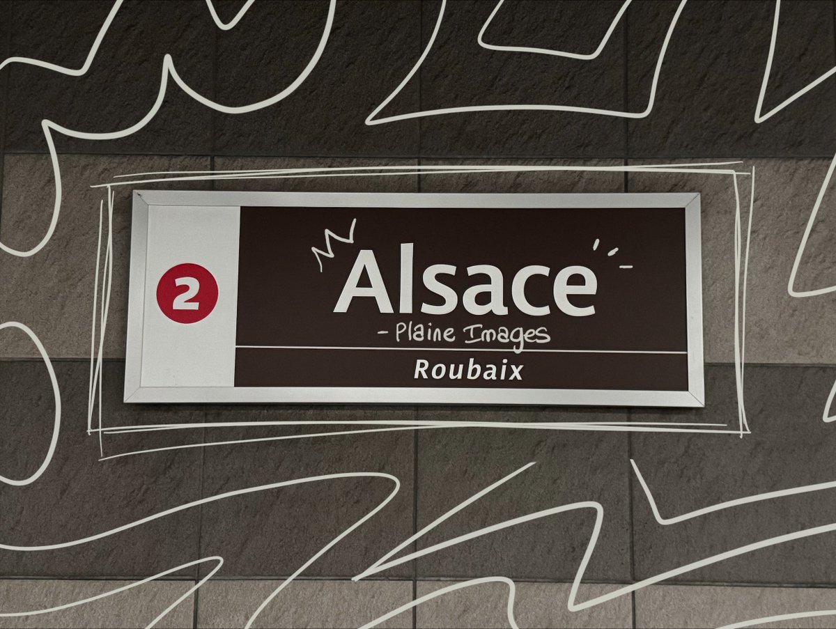 On en rêvait depuis plusieurs années !😁 L’arrêt de métro Alsace sur la ligne 2 devient Alsace - Plaine Images ! Annoncé il y a plusieurs semaines déjà, cette annonce paraît pour certains futile mais pour nous c’est une très bonne nouvelle 🎉