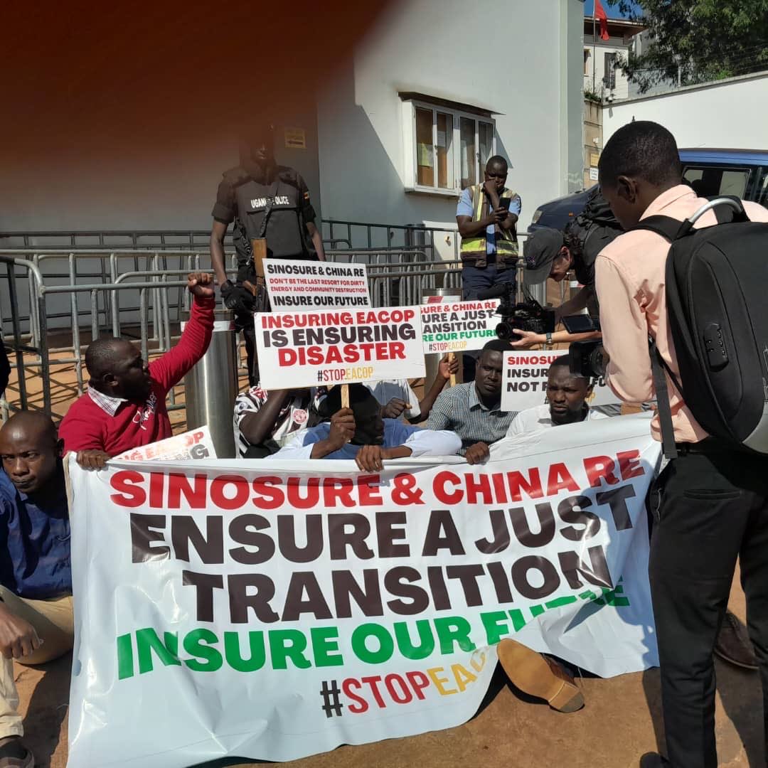 China’s support of EACOP comes with gasing Africa and depleting the natural resources like the habitats of wild animals since the oil pipeline passes through the National park, and land.#StopEacop #Dontgasafrica 
#investinrenewables
